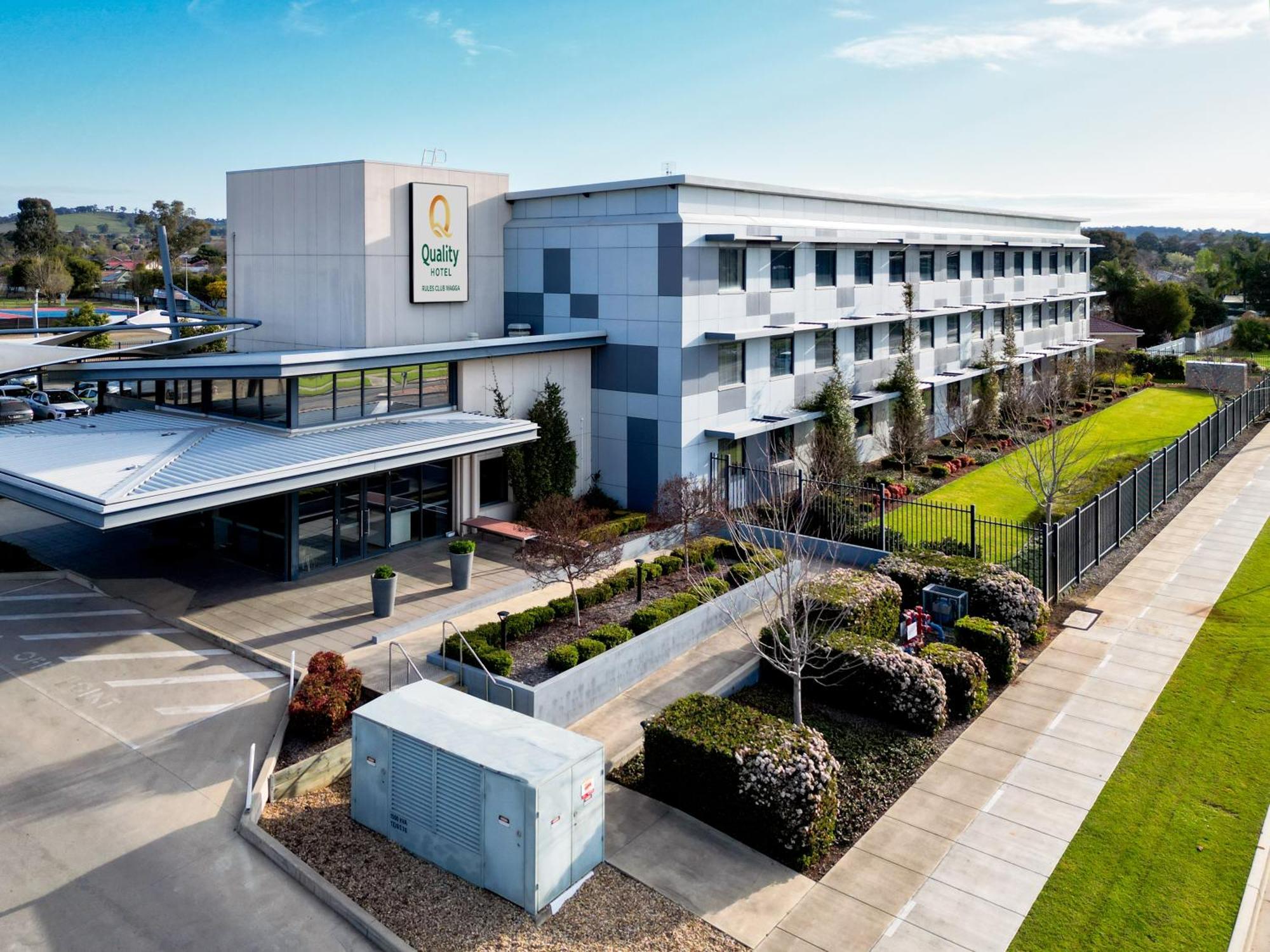 Quality Hotel Rules Club Wagga Wagga Wagga Exterior foto